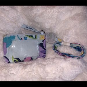 NEW Vera Bradley Zip ID & Lanyard NWT
